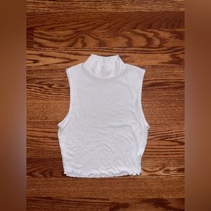 White Crop Top